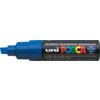 Posca 8K, Paint Marker Pen, Blue, Broad, Chisel, Non-Retractable, 1 Pack thumbnail-0