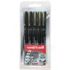 Pin Series, Drawing Pen, Black, Extra Fine Tip Size, 0.05mm Line Width, Pack of 5 thumbnail-0