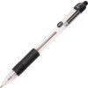 Z-Grip, Ballpoint Pen, Black, Retractable, Medium, 0.7mm Line Width, Non-Refillable, 12 Pack thumbnail-0