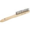 3-ROW STAINLESS STEEL WIRE BRUSH thumbnail-0