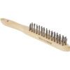 3-ROW STAINLESS STEEL WIRE BRUSH thumbnail-1