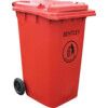 Red Wheelie Bin - 240 Litre thumbnail-0