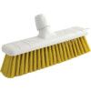 12" Stiff Polypropylene Sweep Broom Head Yellow thumbnail-0