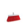 YBS300 Stiff Poly Yard Broom Head Red thumbnail-0