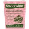 ENVIROWIPE FOLDED CLOTHS,COMPOSTABLE, RED (PK-25) thumbnail-0