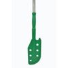 Green Paddle with Stainless Steel Pole & 2 PP Grips thumbnail-0