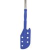 Detectable Blue Polypropylene Paddle with Stainless Steel Pole & 2 Grips thumbnail-0