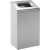 OPEN BIN METAL 60LTR STAINLESS STEEL 65x35x24CM thumbnail-1