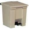 30lt Rubbermaid Legacy Step-On Bin Beige thumbnail-0