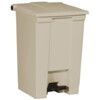 45lt Rubbermaid Legacy Step-On Bin Beige thumbnail-0