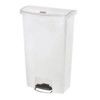 68lt Rubbermaid Legacy Step-On Bin White thumbnail-0