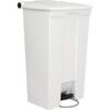 87lt Rubbermaid Legacy Step-On Bin White thumbnail-0