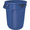 Rubbermaid Brute Bin Vented 121Lt Blue thumbnail-0