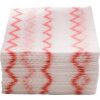 DISPOSABLE MICROFIBRE CLOTH 640 PACK RED thumbnail-1