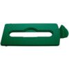 Slim Jim Recycling Station Bin Paper Slot Lid Green thumbnail-0