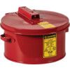 SAFETY CLEANING TANK STEEL DIP TANK 4L RED thumbnail-0