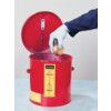 SAFETY CLEANING TANK STEEL DIP TANK 8L RED thumbnail-3