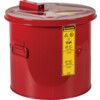 SAFETY CLEANING TANK STEEL DIP TANK 19L RED thumbnail-0