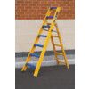 2.64m, Fibre Glass Combination Ladder, EN 131, A/slip Treads thumbnail-2