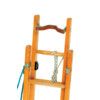 6-15.82m, Timber, Triple Section Extension Ladder,  BS 1129 Class 1,  Rope Operated thumbnail-1