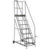 8-Tread,  Platform Step Ladder, 2m, Grey thumbnail-1