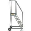 4-Tread,  Platform Step Ladder, 1m, Grey thumbnail-4