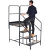 Folding Work Platform, 1000mm Height, Steel thumbnail-1