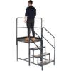 Folding Work Platform, 1000mm Height, Steel thumbnail-2