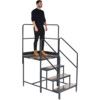 Folding Work Platform, 1000mm Height, Steel thumbnail-3