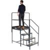 Folding Work Platform, 1000mm Height, Steel thumbnail-1