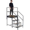 Folding Work Platform, 1000mm Height, Steel thumbnail-2