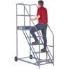 9-Tread,  Platform Step Ladder, 2.25m, Grey thumbnail-3