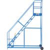 8-Tread,  Platform Step Ladder, 2m, Blue thumbnail-2