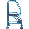 Ladder Work Platform, 2-Tread, 0.545m Height, Blue thumbnail-1