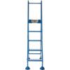 Ladder Work Platform, 5-Tread, 1.29m Height, Blue thumbnail-2