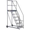 Ladder Working Platform, 13-Tread, 3.25m Height, Grey thumbnail-4