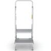 2-Wide Tread,  Step Ladder, 0.5m, Non-Slip, Guardrail, Handrail, Mobile thumbnail-2