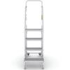 4-Wide Tread,  Step Ladder, 1m, Non-Slip, Guardrail, Handrail, Mobile thumbnail-2