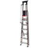 Aluminium Ladder, 7-Tread, 2.11m Open Height, Aluminium thumbnail-1