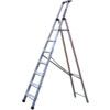 7 x Treads, Aluminium Platform Step Ladder, 2.37m thumbnail-0