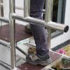 Telescopic Podium Step, 1200mm Height, Aluminium thumbnail-4