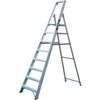 Industrial Ladder, 5-Tread, 1.66m Open Height, Aluminium thumbnail-0