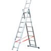 8 x Treads, Aluminium Combination Step Ladder, 2.3m thumbnail-0