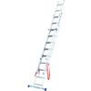 Combination Ladder, 8-Tread, 2.58m Open Height, Aluminium thumbnail-1