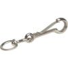 57mm SWIVEL SPRING BILLET HOOK NICKEL PLATE thumbnail-0