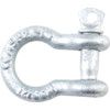 Screw Pin Bow Shackle, 0.5t SWL, With Certificate thumbnail-0