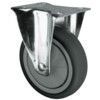 Castor, Medium Duty, Unbraked, Fixed, 125mm, 120kg Load Capacity thumbnail-0