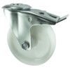 Castor, Medium Duty, Braked, Swivel, 200mm, 400kg Load Capacity thumbnail-0