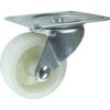 Medium Duty, Castor, 50mm, Unbraked, Swivel, Top Plate, Polyurethane, White thumbnail-0