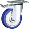 Castor, Medium Duty, Braked, Swivel, 150mm, 400kg Load Capacity thumbnail-0